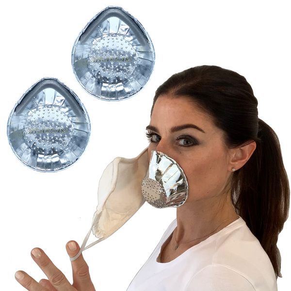 WISDOM WRAP SPEAKEASE Adjustable face mask accessory for cloth mask (2 Pack)