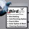 Birdgo 100 Nylon Plastic Net Hooks for Bird Control Netting Fixing, Access & Repair Solution