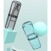 Portable Toothbrush Cup 8 in 1 Wash Set Storage Case, Toothbrush & Toothpaste Shower Gel Shampoo Comb Travel Kits Toiletry Sub (Gray)