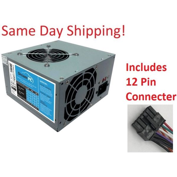 New PC Power Supply Upgrade for Gateway DX4885-UR1C Desktop Computer
