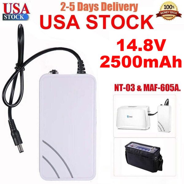 2500mAh 14.8V Rechargeable Battery for Oxygen Concentrator NT-03 MAF-605A Varon