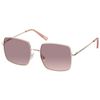 Remaldi Women's Sidney Gold Sunglasses, one Size