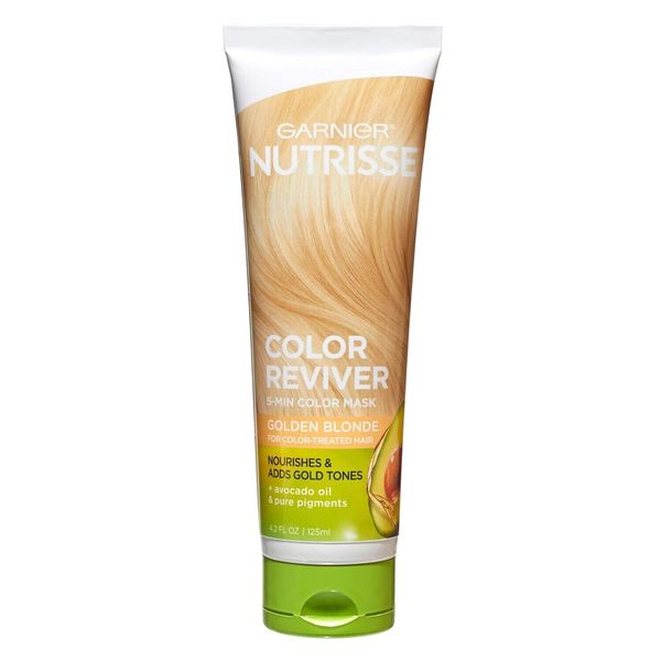 Garnier Nutrisse Color Reviver 5-Min Color Mask Golden Blonde 4.2 fl oz Each