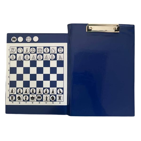 Magnetic Chess Full Size Clipboard Notebook - Chess Coach