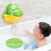 DIYFRETY BABY BATH TOYS LIGHT-UP DINOSAUR BATH BUBBLE MACHINE AUTOMATIC BUBBLE