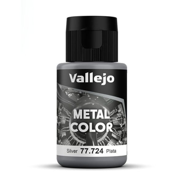 Acrylicos Vallejo 32 ml Metal Color - Silver