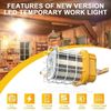 15000 Lumens - 100W LED Temporary Work Light Constructions Jobsite Lamp Linkable