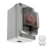 MDEOOSKY IP67 660V 10A Emergency Stop Button with Box, Emergency Shut Off Switch E-Stop Push Button Switches Box Waterproof, Replace for Outdoor Use