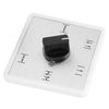 Universal Rotary Cam Selector Changeover Switch - 5 Position Automatic Door Program Key Switch, Multifunction Universal Reaction Household Supplies