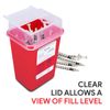 Sharps Container for Home Use and Professional 1 Quart (3-Pack) by Alcedo | B...