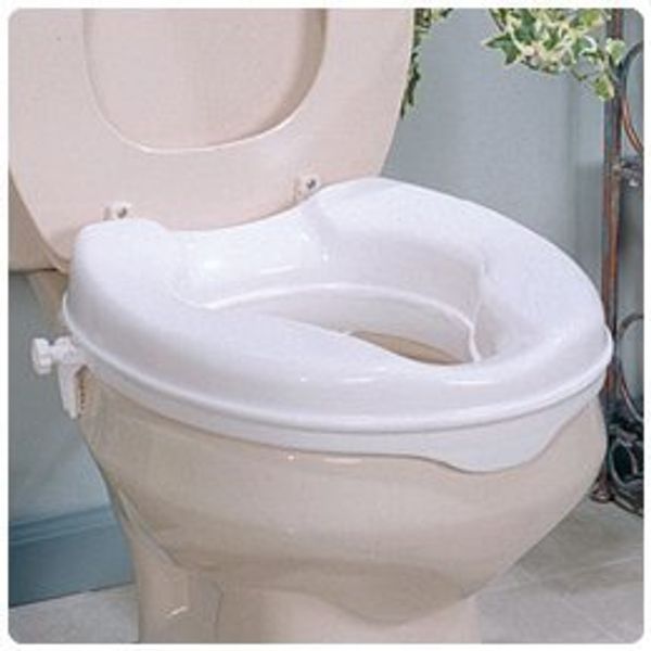 Homecraft Savanah Raised Toilet Seat Replacement Brackets, Pack of 2 Brackets, Fit 2" and 4" Portable Raised Toilet Seats with or without Lids