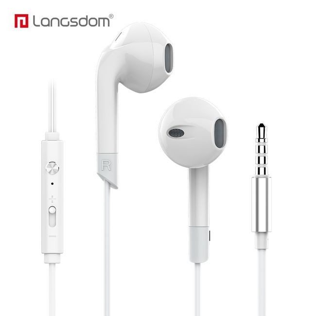 iPhone EarPods Hands-free 3.5mm Headphone Plug - White