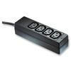 DISTRIBUTION UNIT, 4WAY, Mains Power Cords, Qty.1 | PXD201