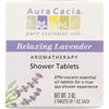 Shower Tablets Relaxing Lavender Aura Cacia 3 Pack Shower Tabs