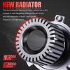 PAIR H4 Mini Bi-LED Projector Lens Hi/Lo Beam Left Right Hand Drive Motorcycle