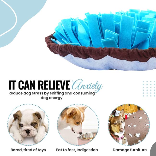 Snuffle Toy Dog Mat For Brain Enrichment Dog Puzzle Toys