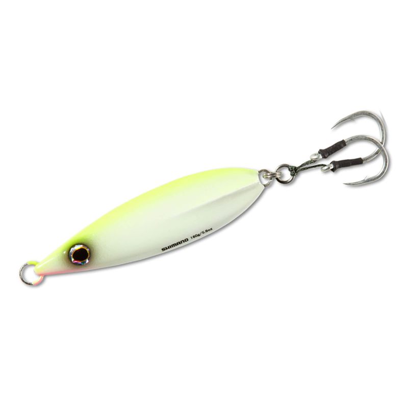 Shimano Butterfly Flat-Fall Jig - 160g Green Silver Saltwater Fishing Lure