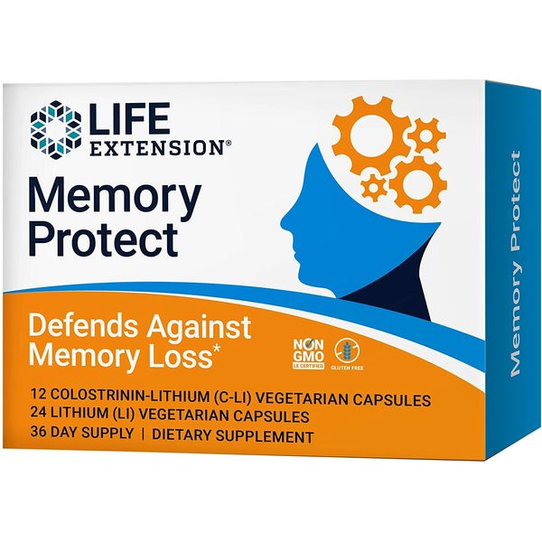 Life Extension Memory Protect Brain Health & Memory Support Supplement 24 Caps