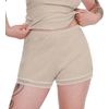 Sloggi Damen GO Ribbed Short, Grey Combination, L