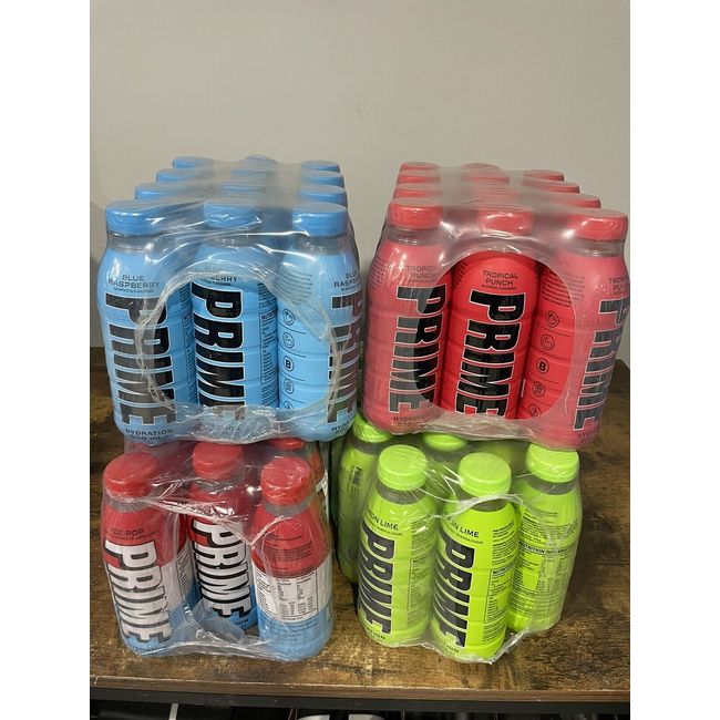 Prime Hydration Drink - Tropical Punch - 12 Bottles