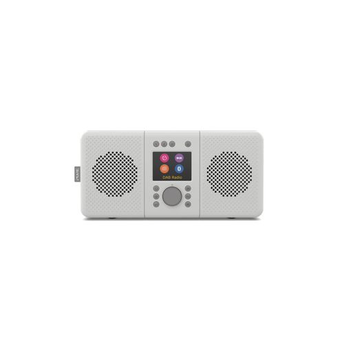 Pure Elan Connect+ All-In-One Stereo Internet Radio with DAB+ and Bluetooth 5.0 (DAB/DAB+ & FM Radio, Internet Radio, TFT Display, 20 Station Memories, Music Streaming, Podcasts) Stone Grey