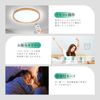 [Rokuetsu] LED Ceiling Light, Dimmable, Ceiling Light, Light Fixture, Ceiling, Night Light, Sleeping Timer, Remote Control, Thin, Easy Installation, Energy Saving, LED Light, Bedroom, Hallway,