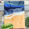 12pc, Bulk 15X11" Bamboo Serving Tray, Charcuterie Platter, Cutting Board Set