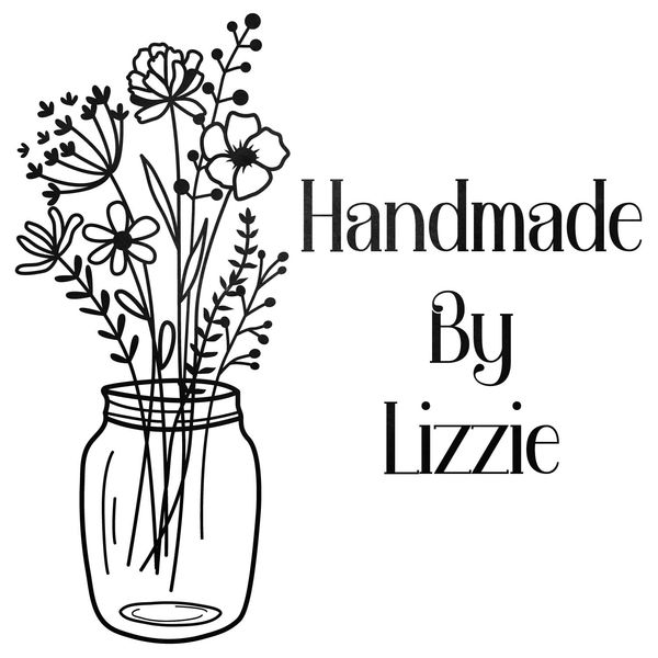 Personalised Handmade by Stamp - Mason Jar - Laser Cut Rubber Stamp - Custom Name