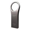 Silicon Power swivel dual flash drive titanium 64 gb