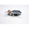 Eyekepper Oval Round Spring Hinges Reading Glasses (Transparent Frame,+0.75)
