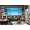 48 x 144 White Black Pinboard Write On Wipe Off Durable Bulletin Board Material