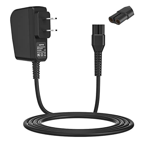 CGGXJP 4.3v Shaver Charger Fit for Philips Norelco Oneblade QP2520/90, QP2520/70, QP2520/72, A00390 All-in-One Grooming Trimmer Electric Razor One Blade AC Adapter Power Supply Charging Cord