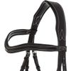 Kavalkade Ivy Anatomical Bridle With Flash Noseband - Black: Cob