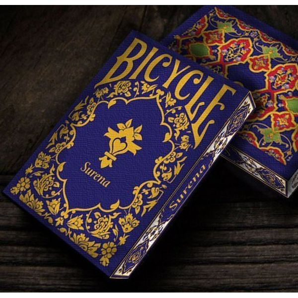 Bicycle Surena Navy Blue Trim Playing Cards