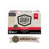 French Market Coffee, Creole Blend Coffee and Chicory, Single Serve Coffee K-Cup Pods, Dark Roast, 12 Count