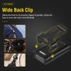Rechargeable LED Mini Keychain Flashlight COB Lamp Pocket EDC Torch Light Work