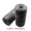 C-Lon Micro Bead Cord (Tex 70), Grey - 0.12mm, 200 Yards