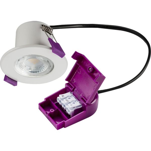 Knightsbridge Fire Rated LED Downlight, 5 W, Warm White