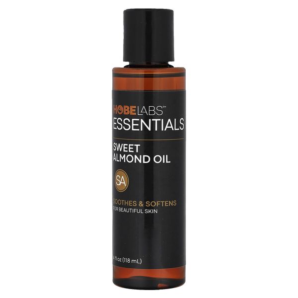 Essentials, Sweet Almond Oil, 4 fl oz (118 ml)