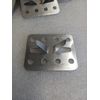 25 Aluminum Adheasive Cable Holder Fold Over For Ground Cable (Z)