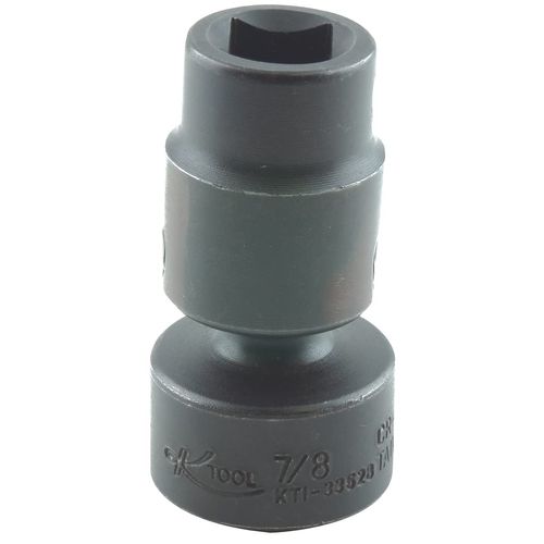 K Tool International KTI-33528 7/8 X 1/2 Drive 6-point Fractional Sae Standard Impact Flex Socket [ea]