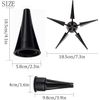 Clarinet Stand 5-Leg Metal Portable Foldable Holder Accessory for wind instruments