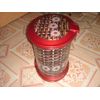 Decorative 10 L Oval Plastic Step Trash Can 13" Tall, Black