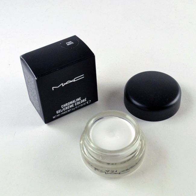 Mac Chromaline Gel PURE WHITE - Full Size 5 g / 0.17 Oz.