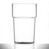 Pack X 50 ECON Rigid Reusable Stackable POLYSTYRENE Plastic Pint Glasses CE Marked to Rim
