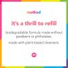 Method Gel Hand Soap Refill, Sea Minerals, Biodegradable Formula, 34 Fl Oz (Pack of 1)