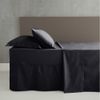 Catherine Lansfield Easy Iron Percale Standard Pillowcase Pair Black