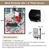 Floating Frame for 36X48 Canvas Paintings, DIY Metal Canvas Frame with 1.5" Deep