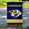 Nashville Predators Double Sided Garden Flag