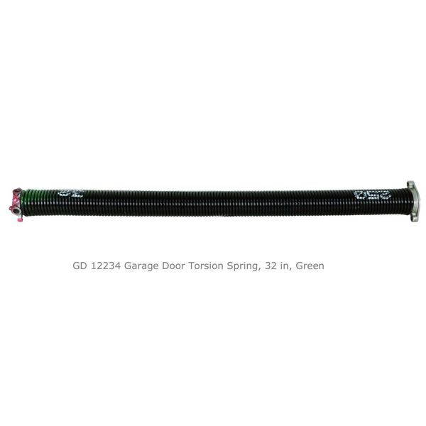 New Prime-Line GD 12234 Garage Door Torsion Spring, 0.250"' x 2" x 32", Green